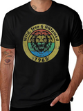 Wild Free & Untamed Lion Graphic Tee - 1965