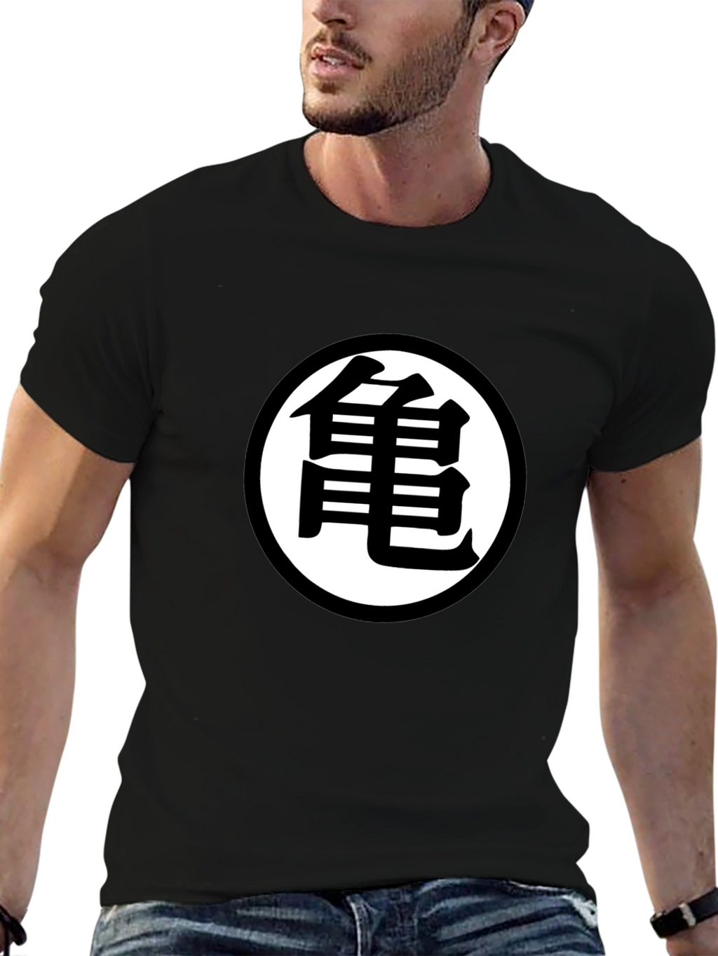 Dragon Ball Z Kanji Symbol Black T-Shirt