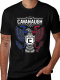 Team Cavanaugh Eagle Graphic T-Shirt - Patriotic Style