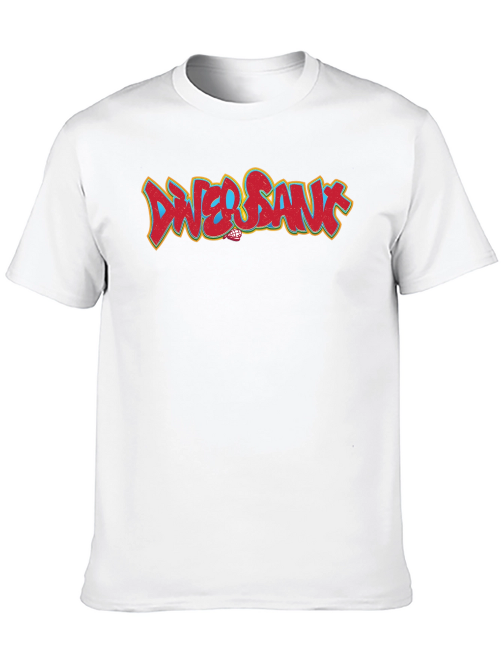 Dwer Sanx Graphic T-Shirt - Mens Casual Tee