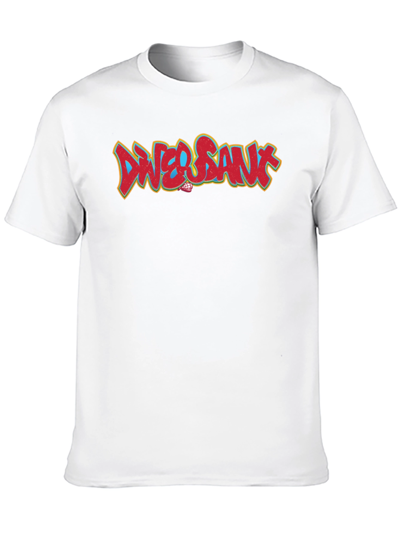 Dwer Sanx Graphic T-Shirt - Mens Casual Tee