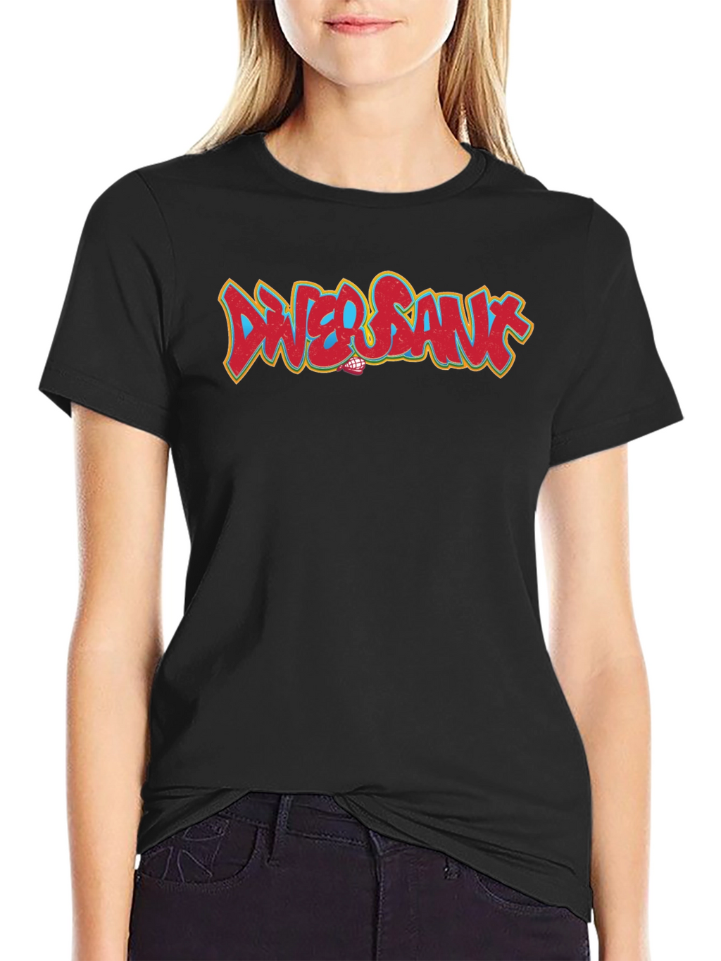 Dwer Sanx Graphic T-Shirt - Mens Casual Tee