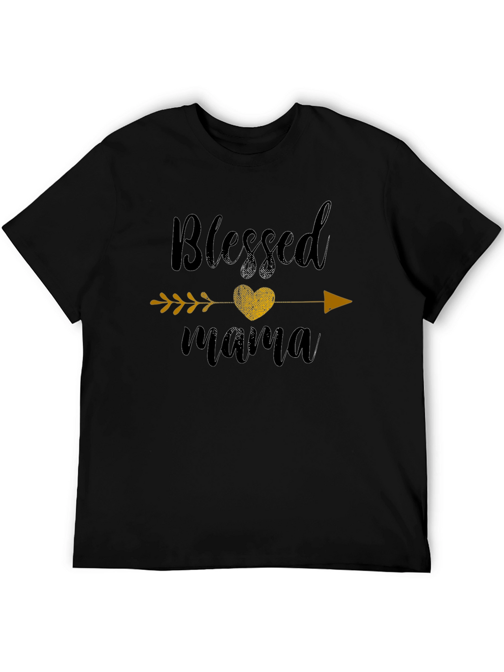 Blessed Mama T-Shirt - Arrow Heart Graphic Tee