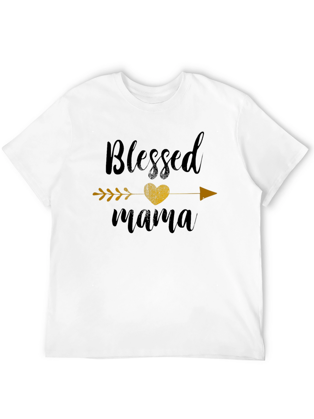 Blessed Mama T-Shirt - Arrow Heart Graphic Tee