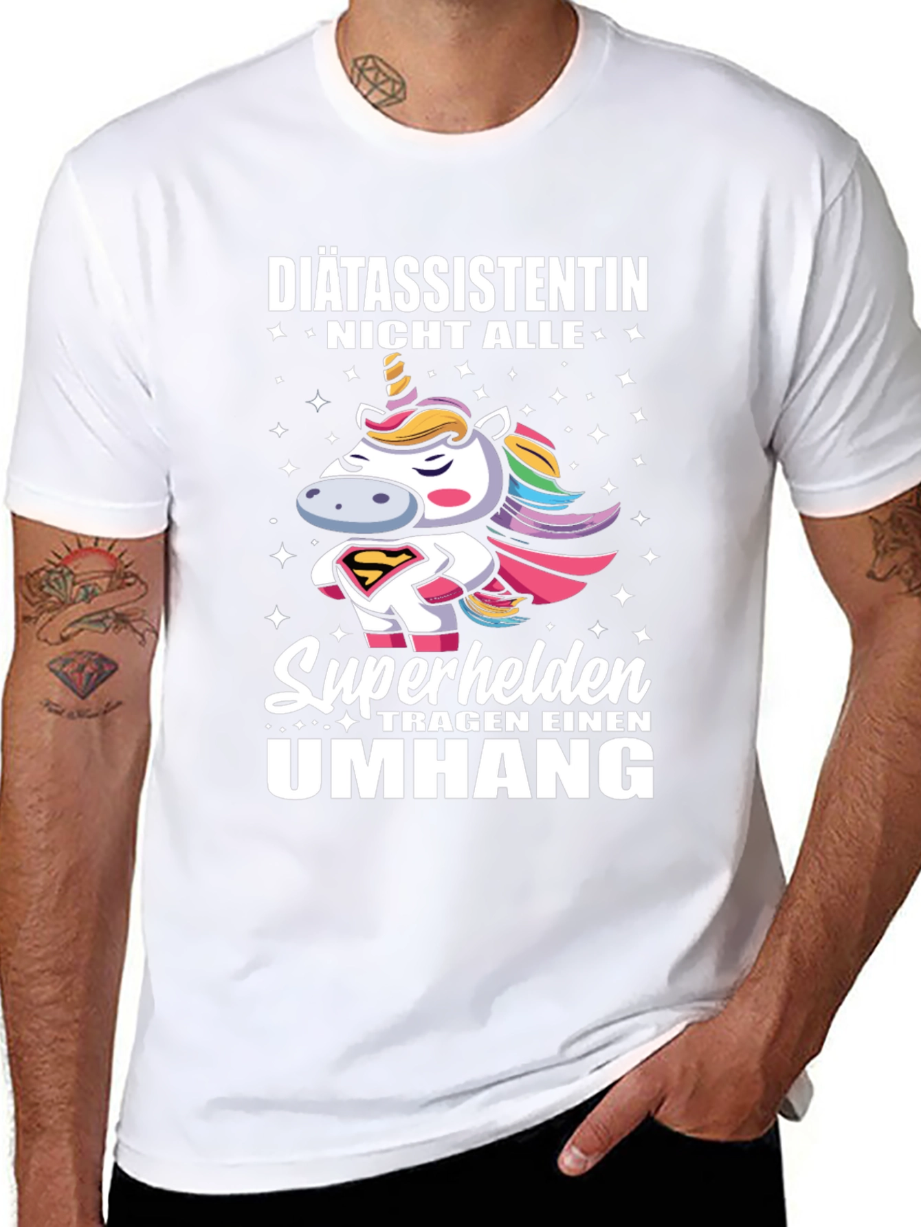Diätassistentin Unicorn T-Shirt