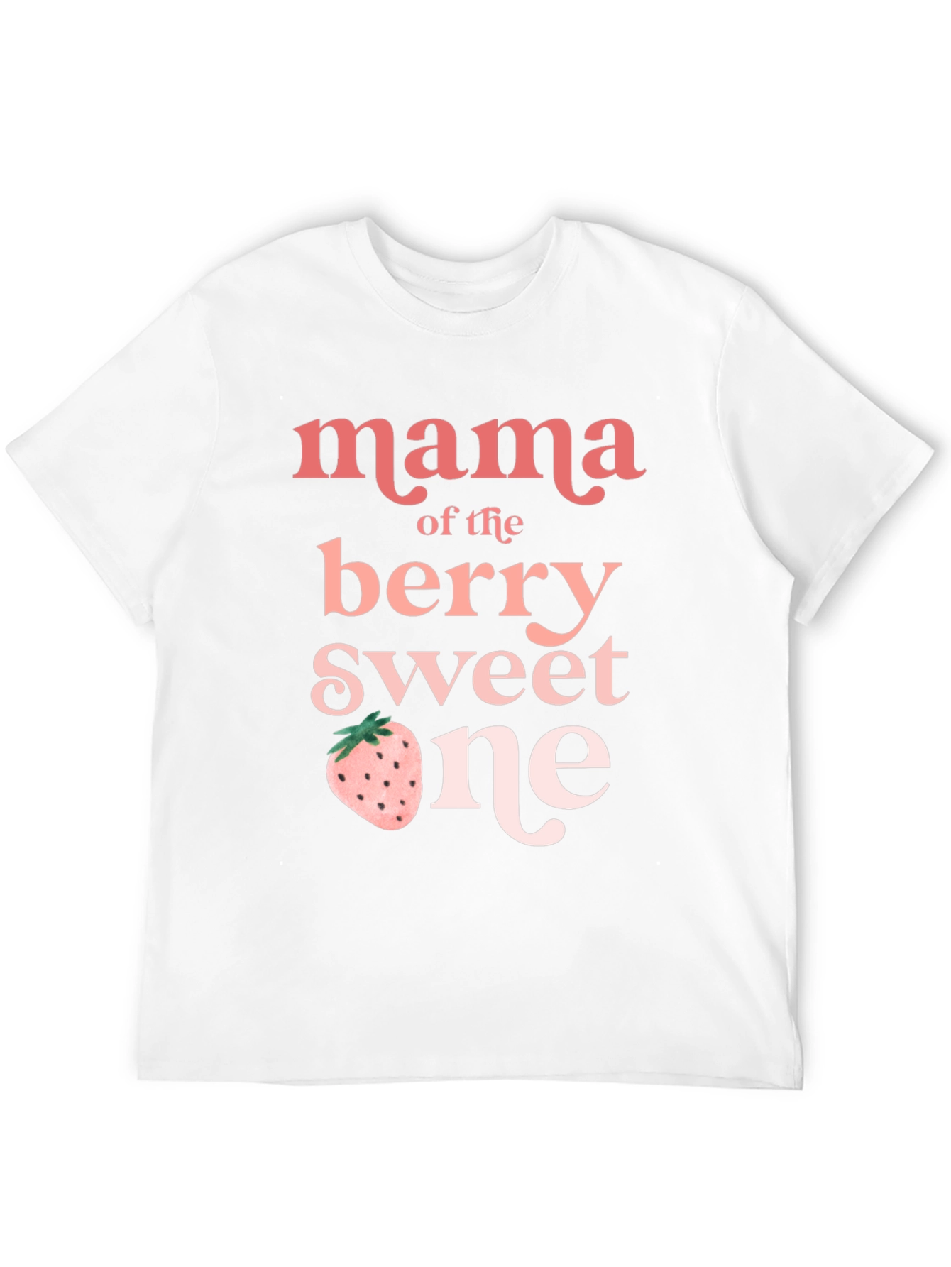 Mama of the Berry Sweet One Graphic Tee