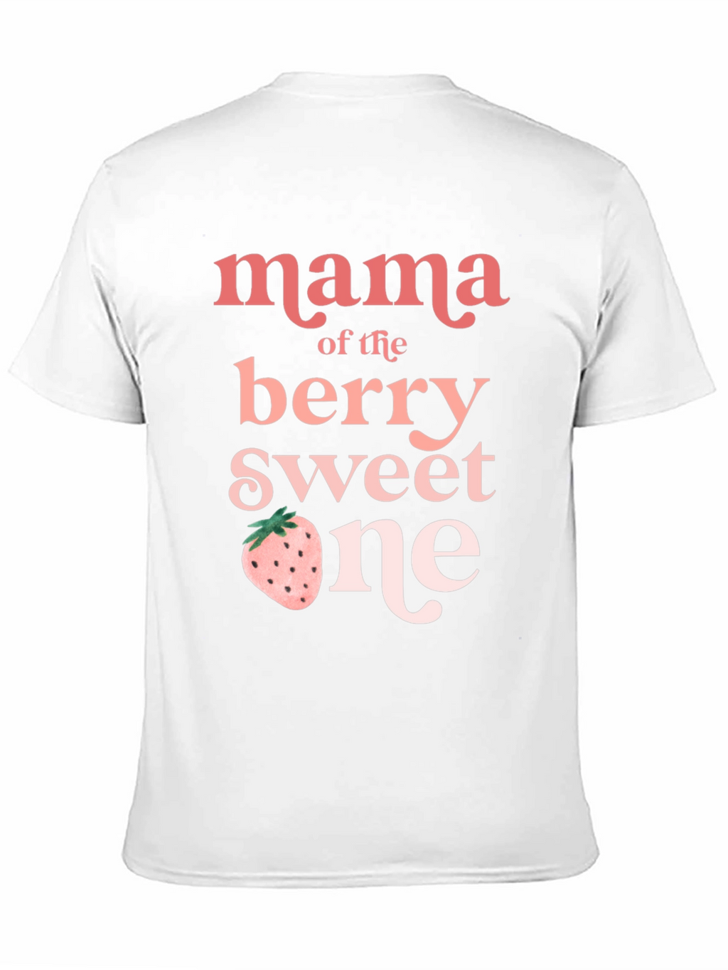 Mama of the Berry Sweet One Graphic Tee