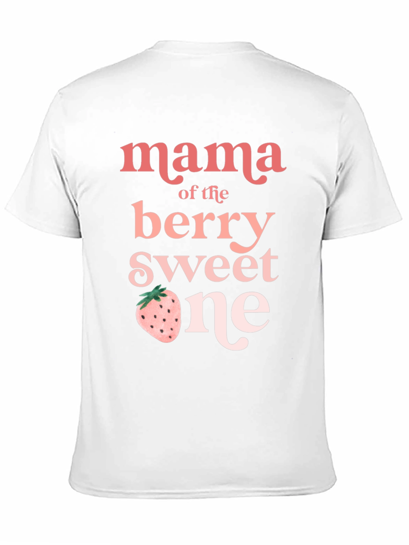 Mama of the Berry Sweet One Graphic Tee