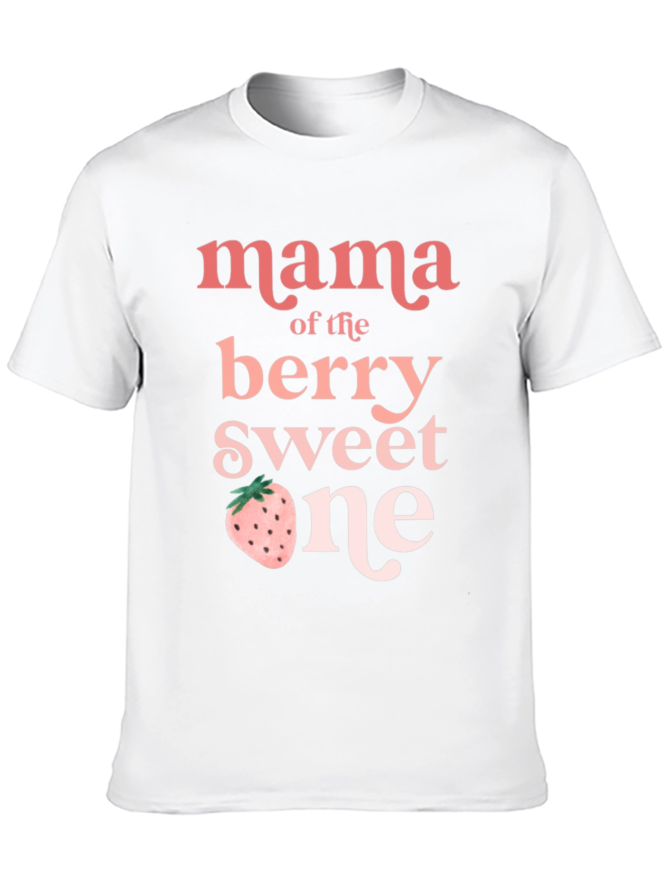 Mama of the Berry Sweet One Graphic Tee
