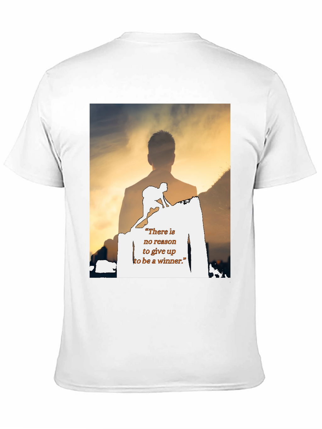 Motivational Graphic Print T-Shirt