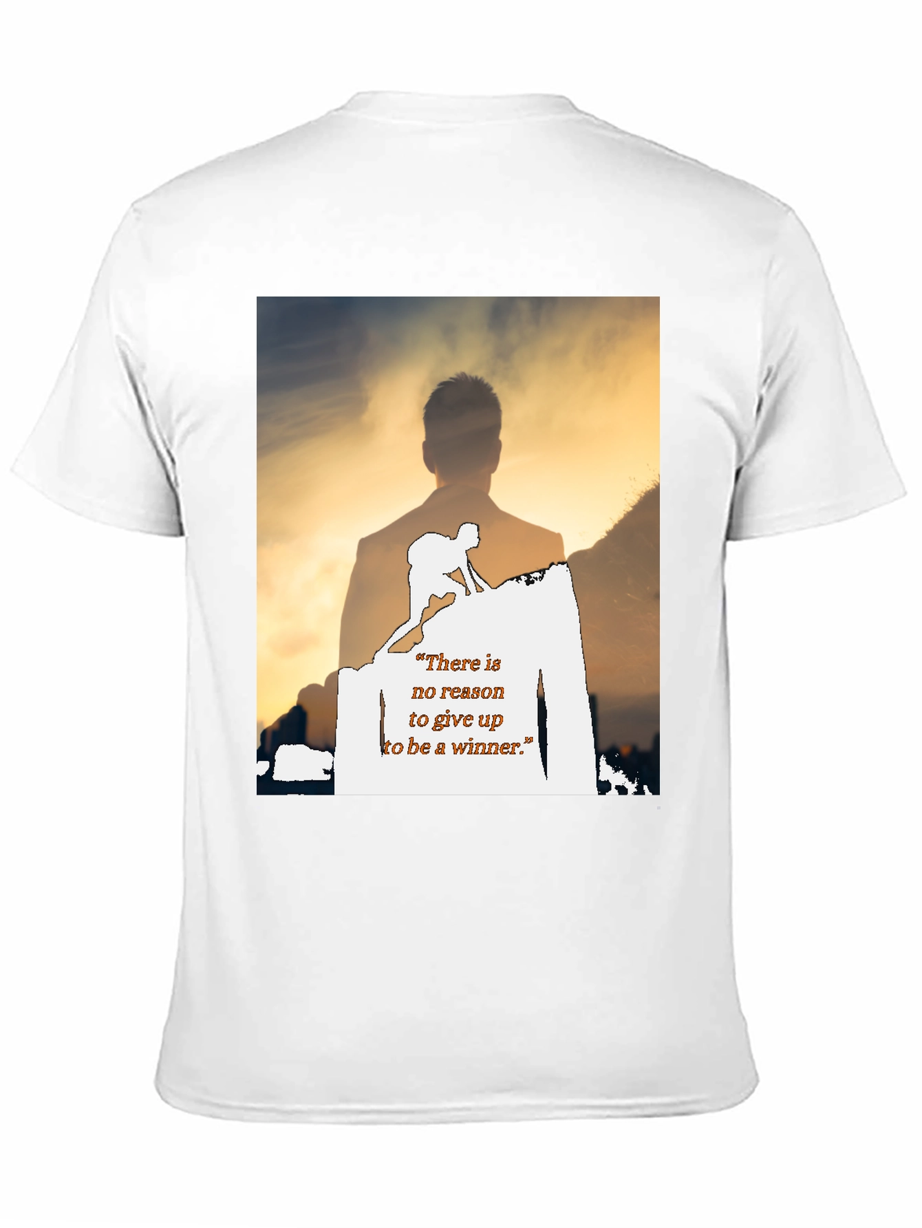 Motivational Graphic Print T-Shirt