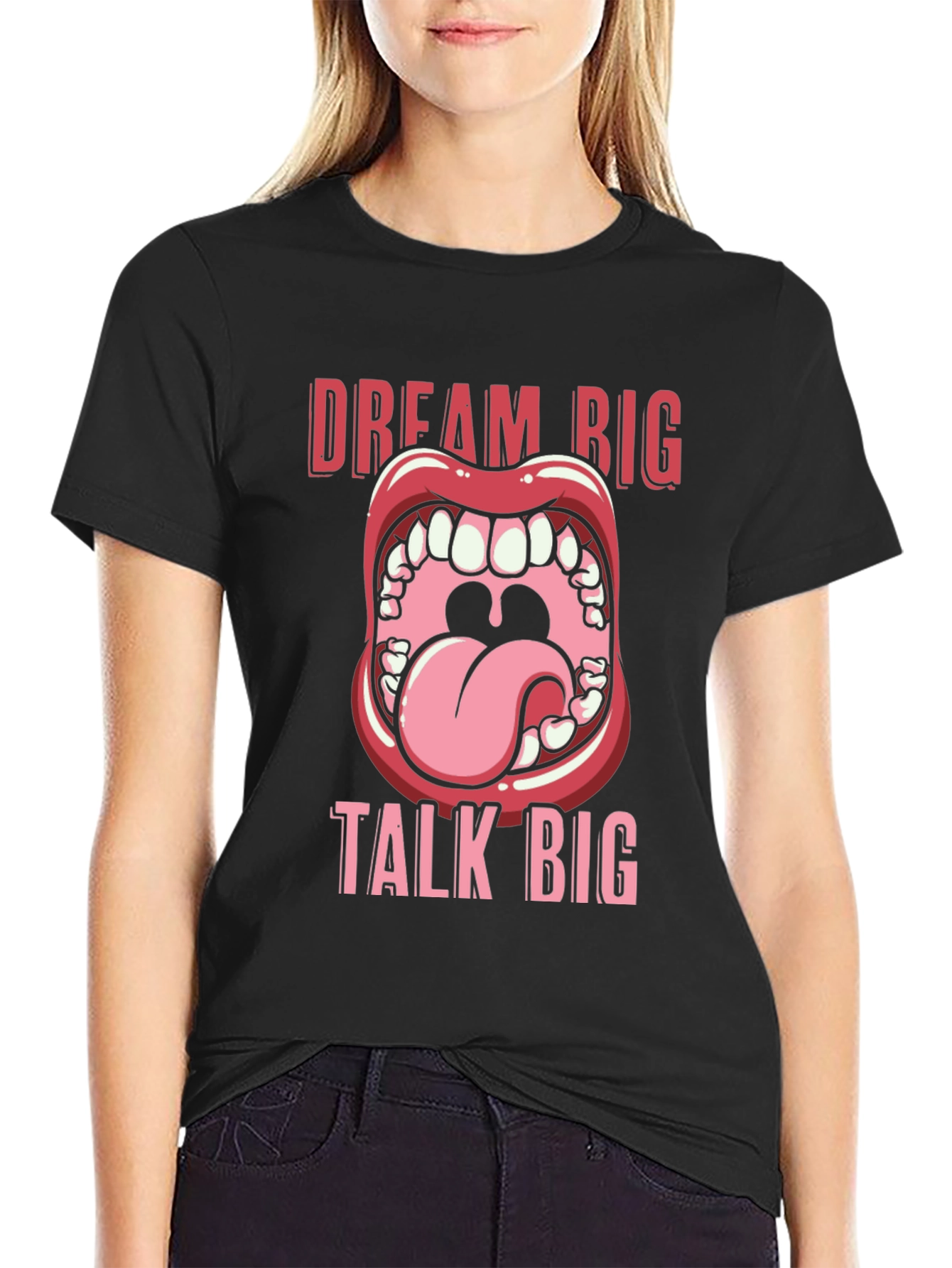 Dream Big Talk Big Graphic Tee