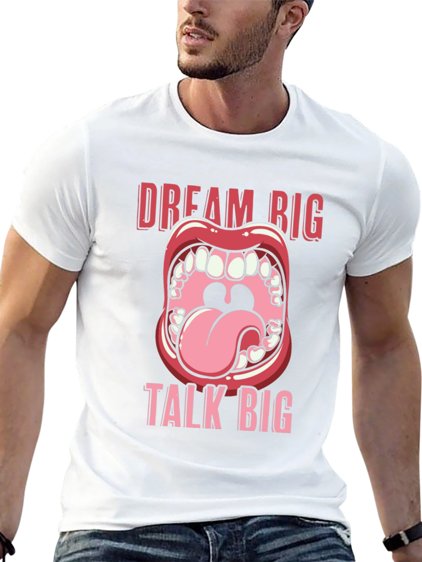 Dream Big Talk Big Graphic Tee