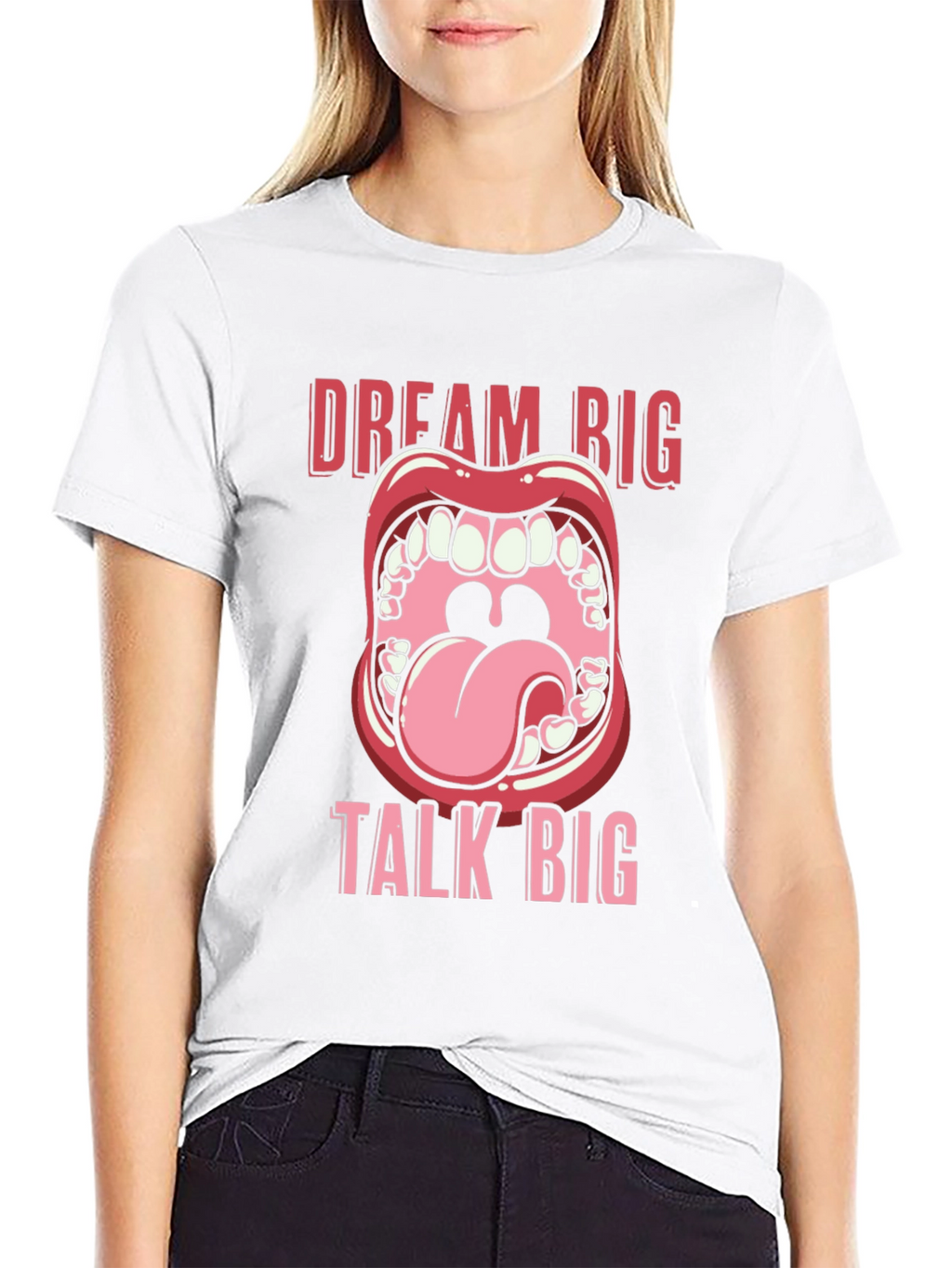 Dream Big Talk Big Graphic Tee