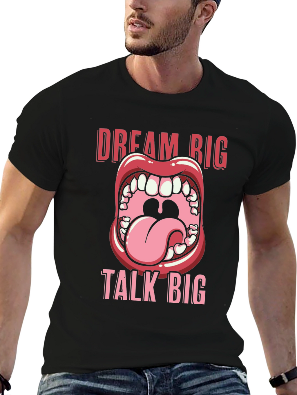 Dream Big Talk Big Graphic Tee
