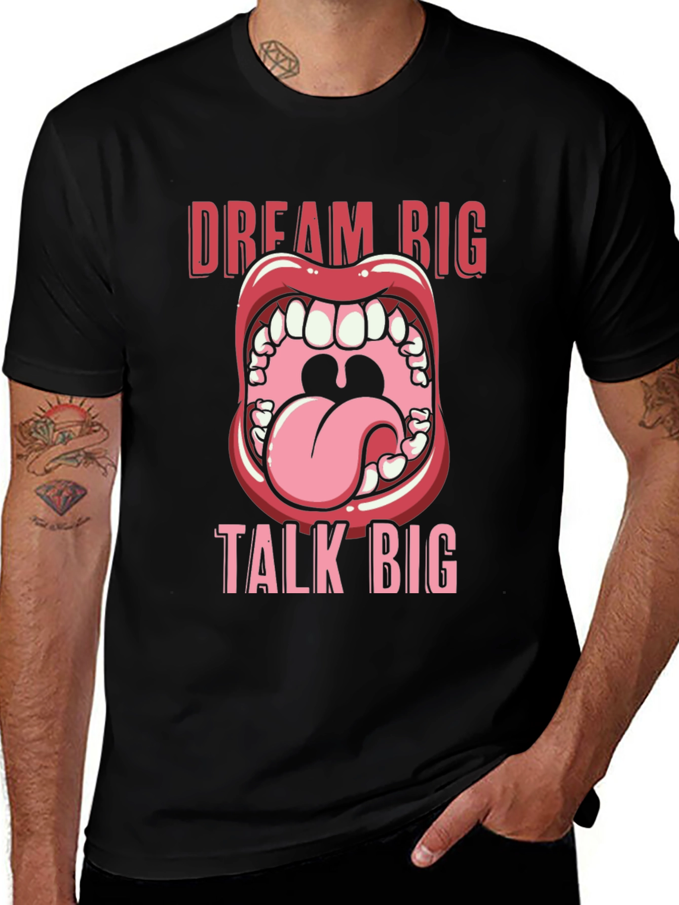 Dream Big Talk Big Graphic Tee