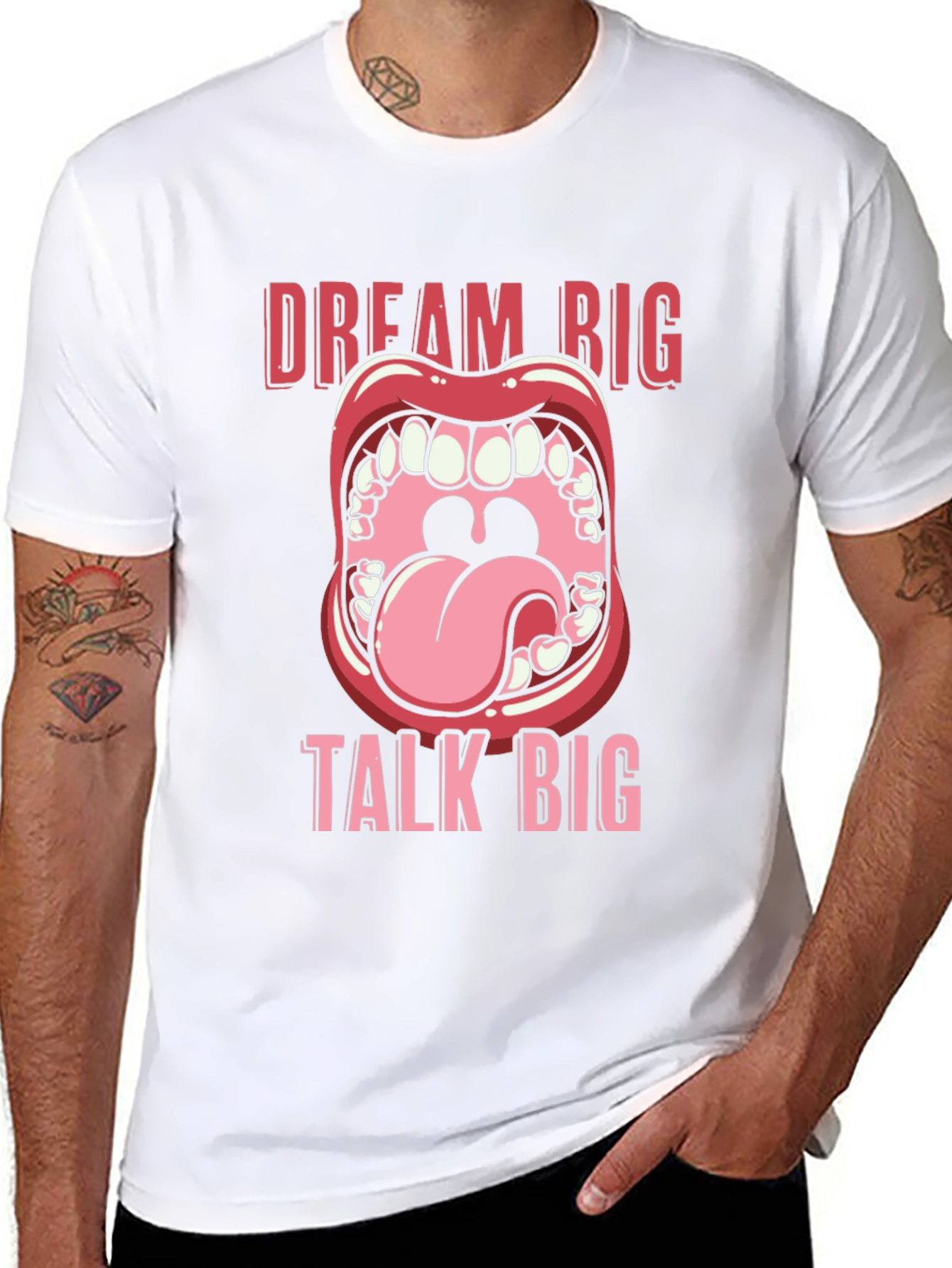Dream Big Talk Big Graphic Tee