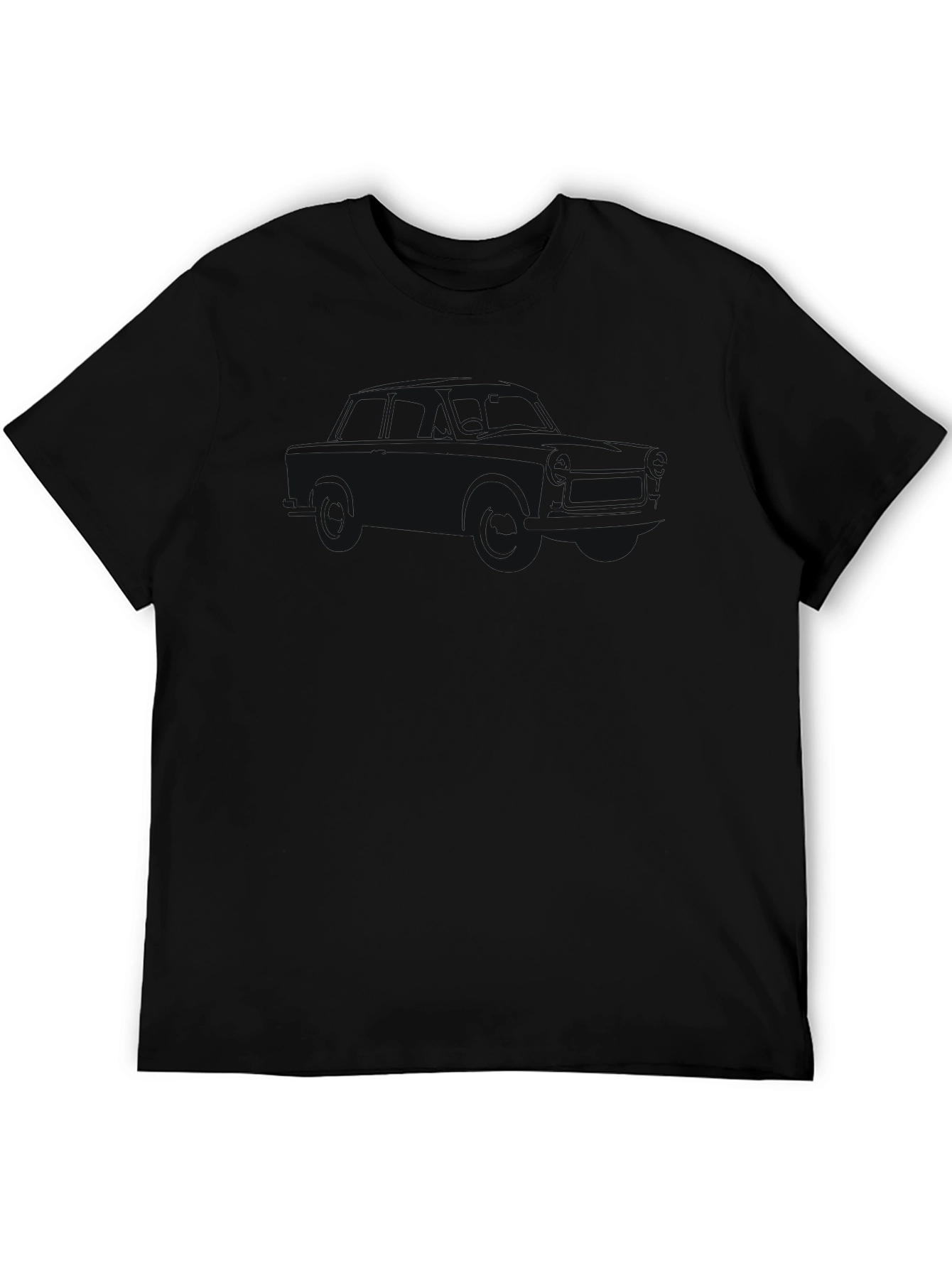 Classic Black Crew Neck Tee