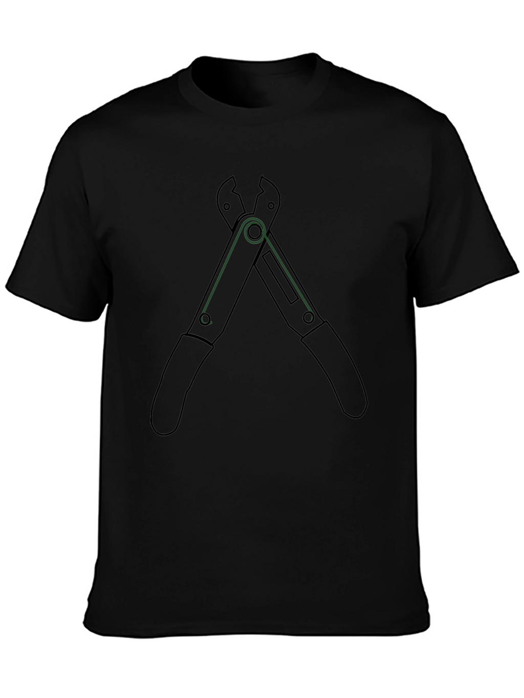 Pliers Graphic Tee - Cool Tool Design