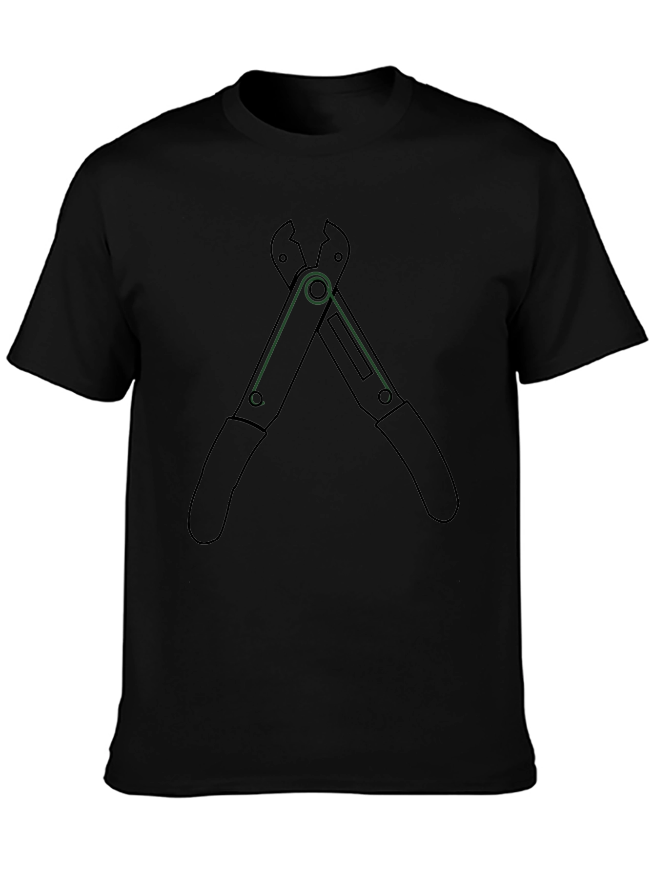 Pliers Graphic Tee - Cool Tool Design