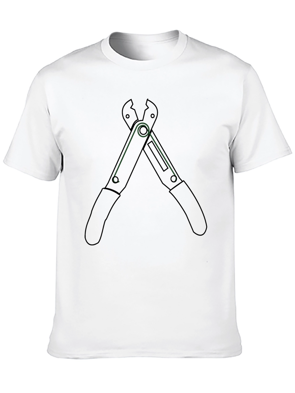 Pliers Graphic Tee - Cool Tool Design