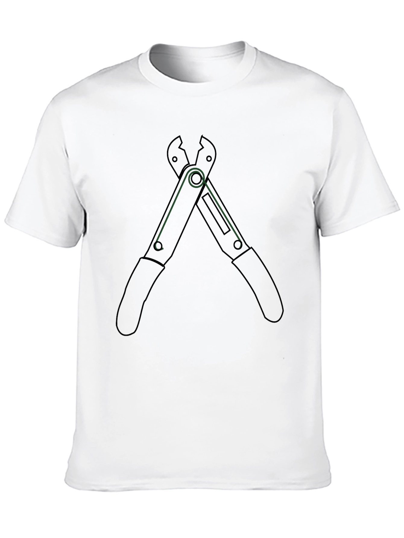 Pliers Graphic Tee - Cool Tool Design