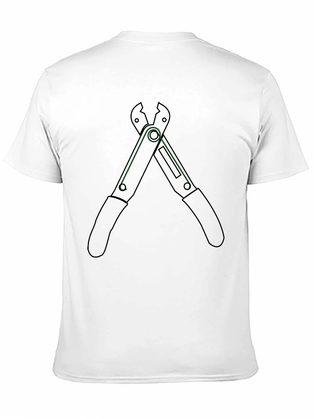 Pliers Graphic Tee - Cool Tool Design