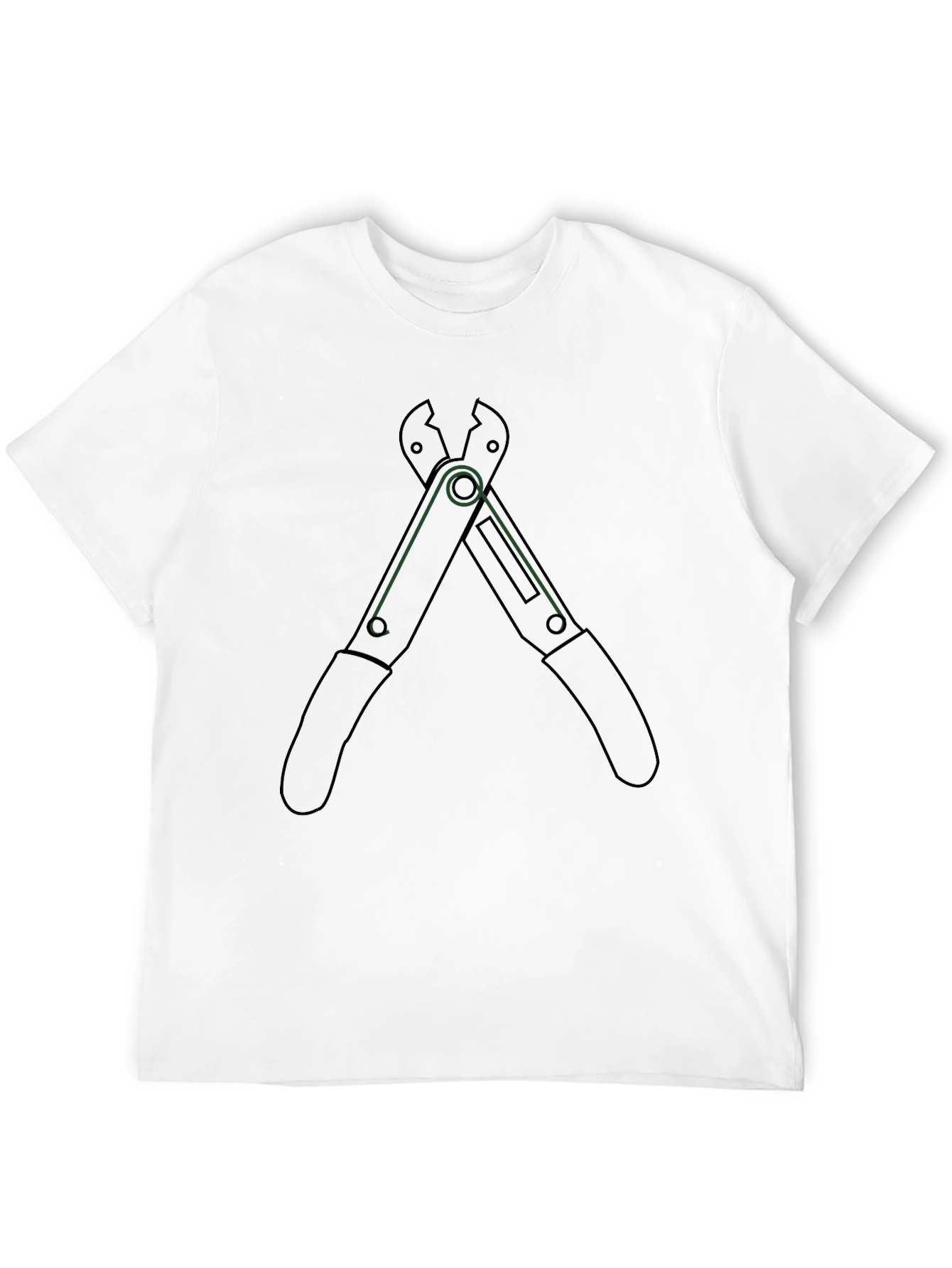 Pliers Graphic Tee - Cool Tool Design