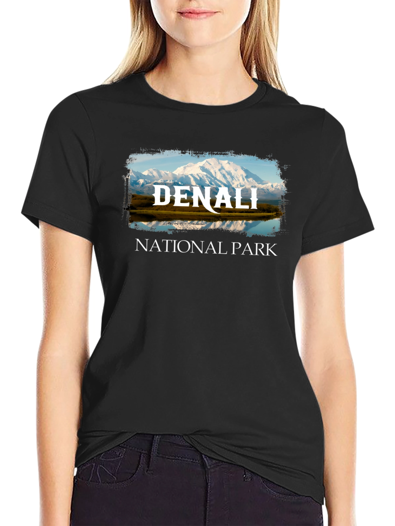 Denali National Park Black T-Shirt