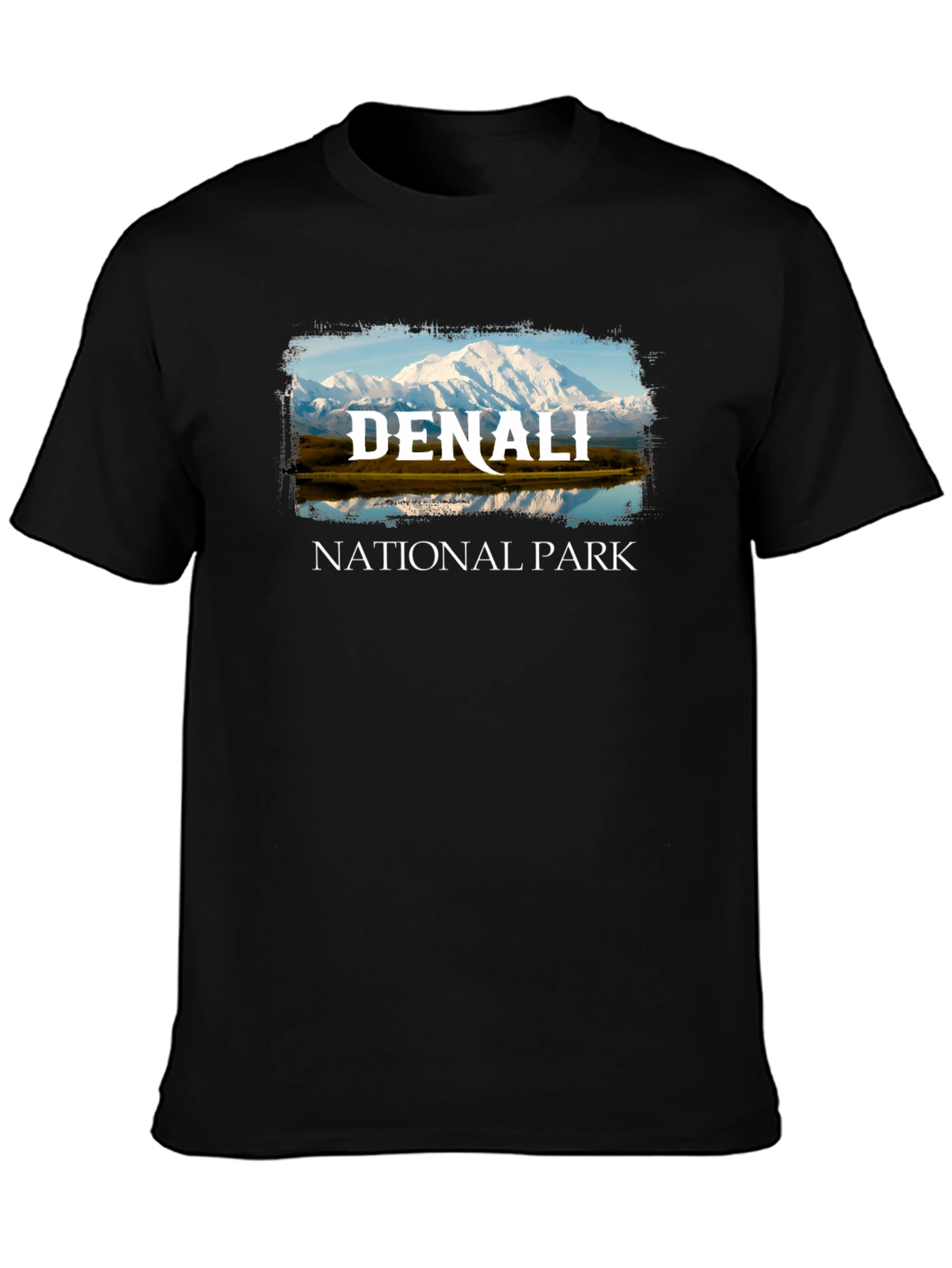 Denali National Park Black T-Shirt