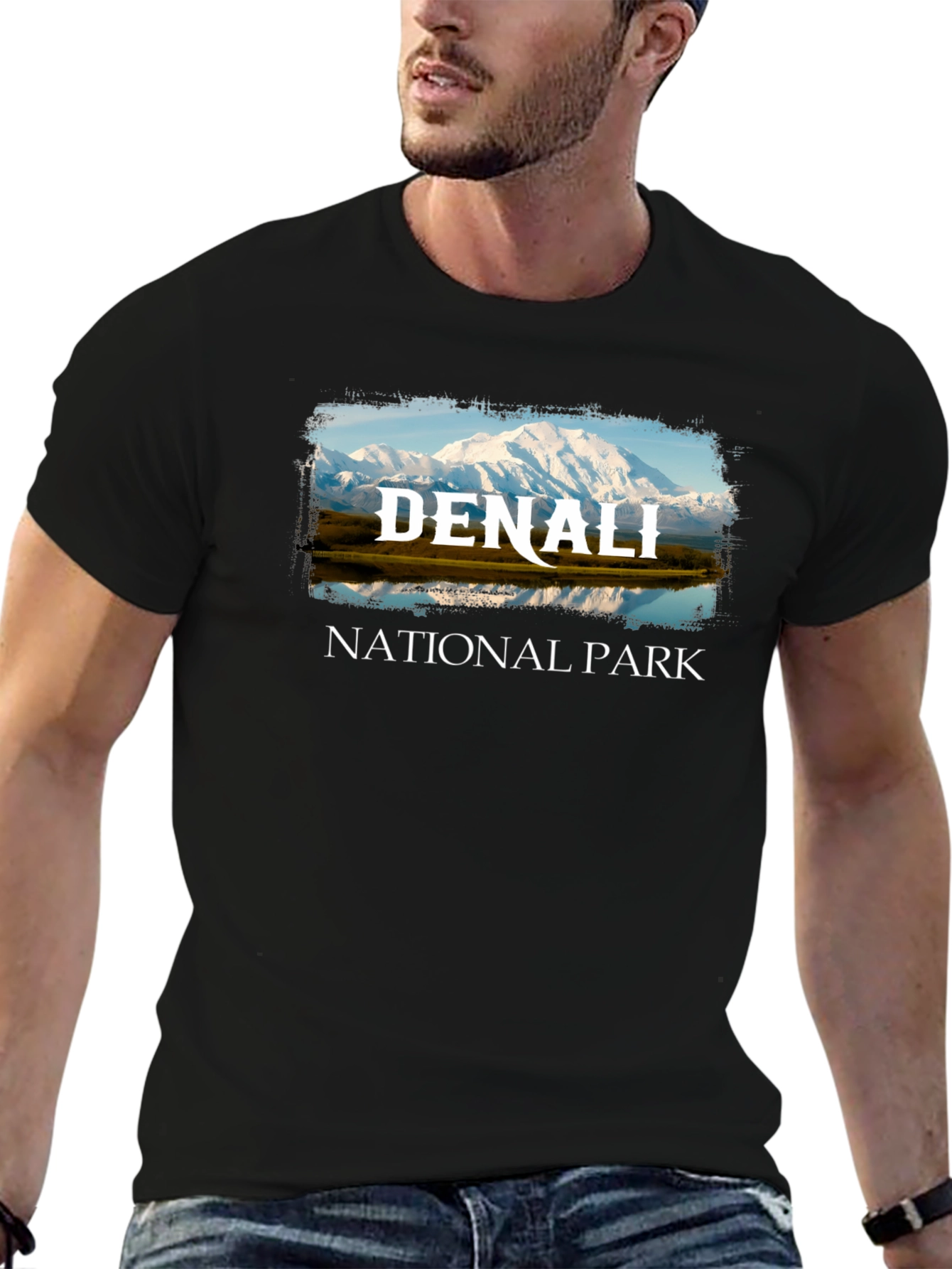 Denali National Park Black T-Shirt