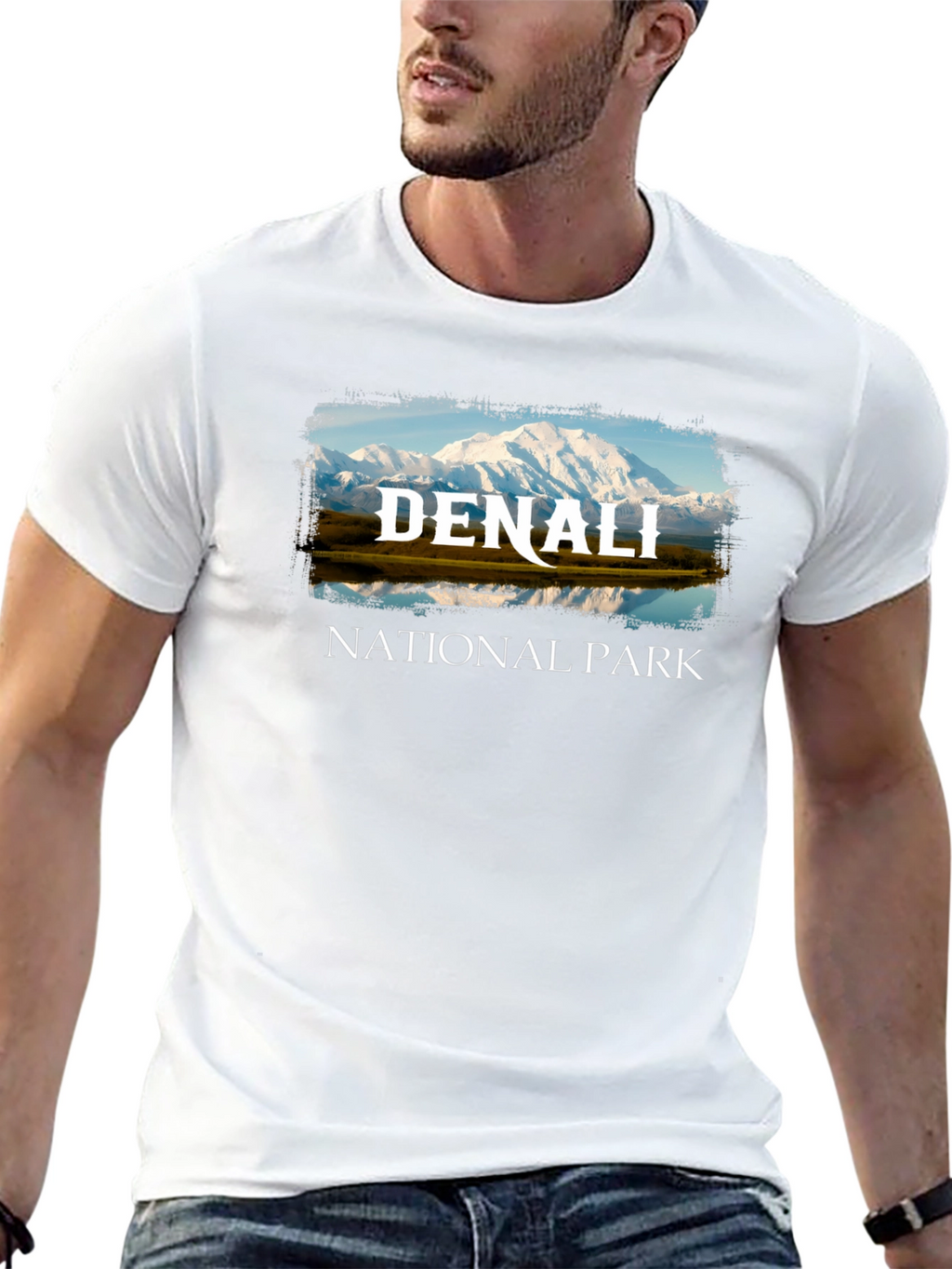 Denali National Park Black T-Shirt