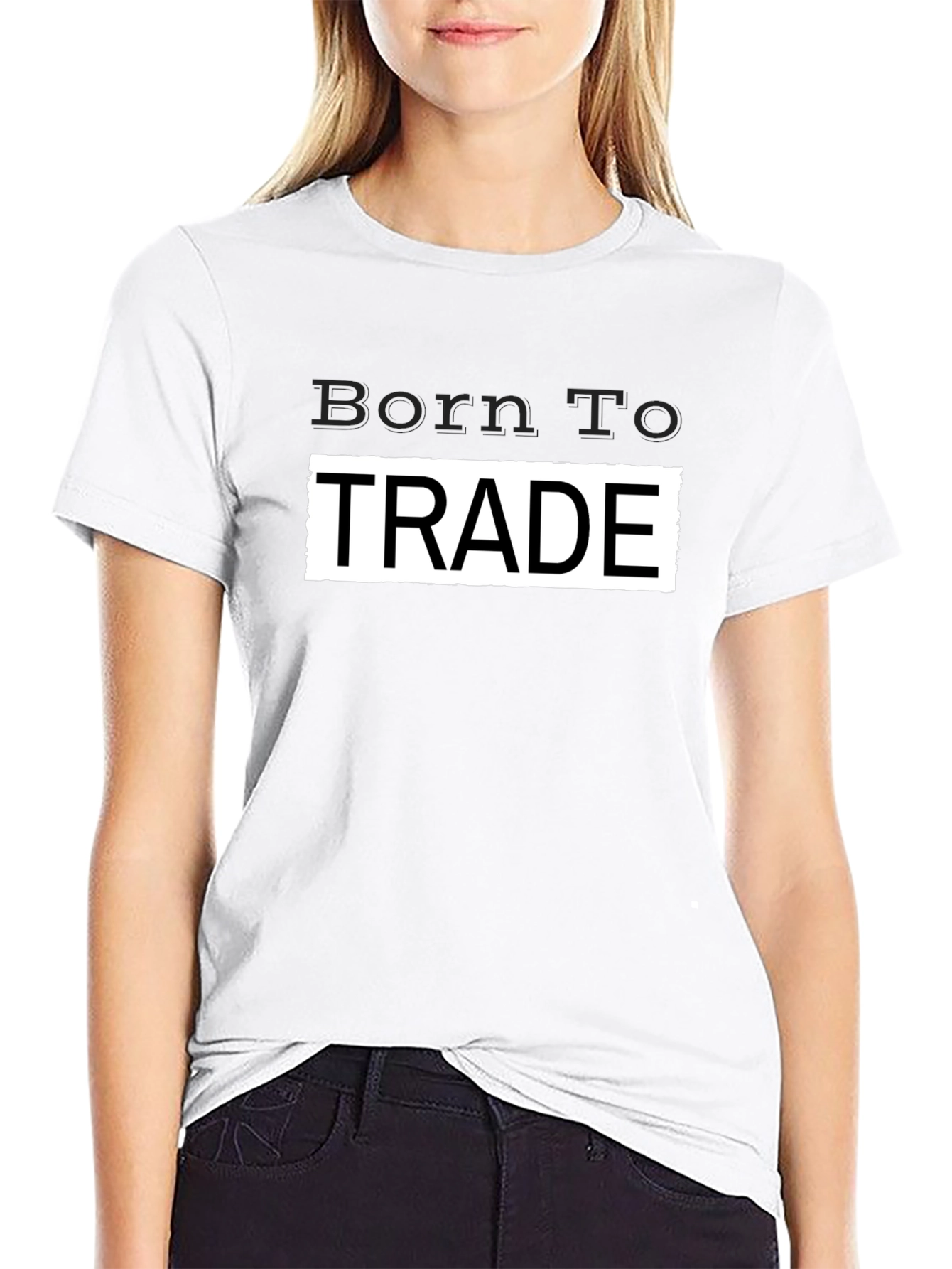 Born To Trade Graphic T-Shirt