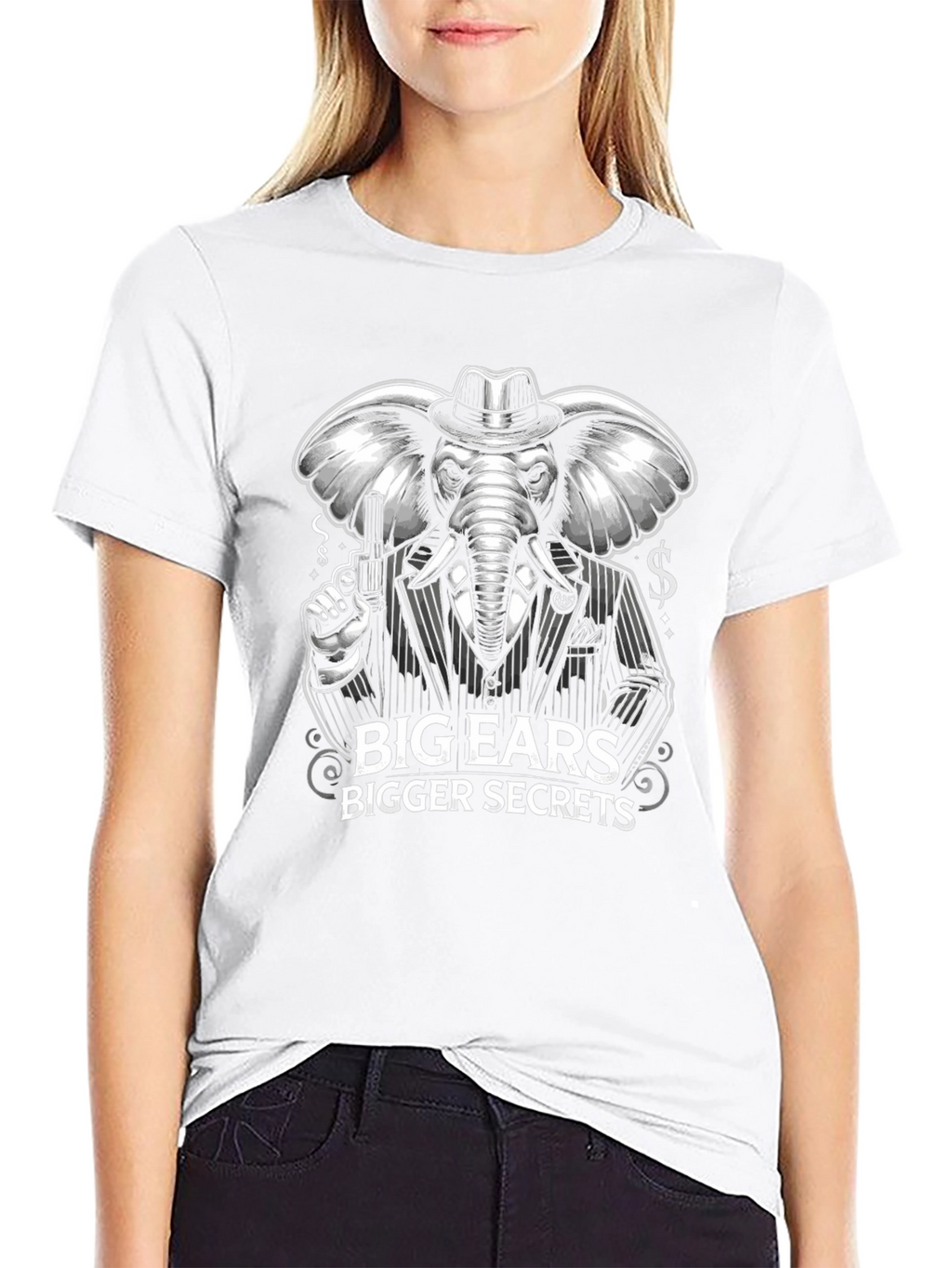 Big Ears Bigger Secrets Graphic T-Shirt