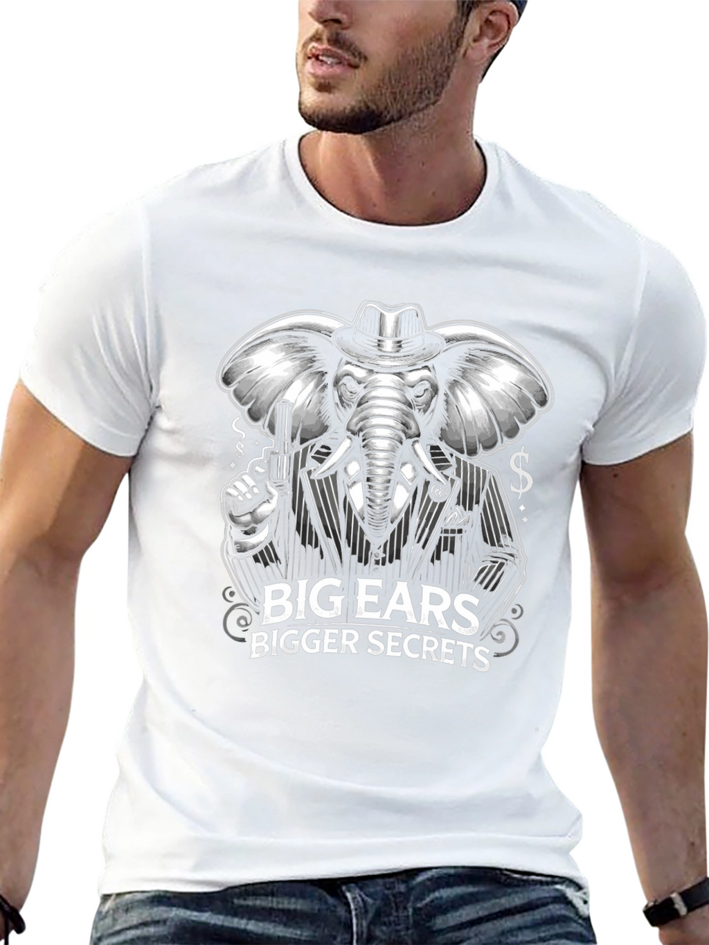 Big Ears Bigger Secrets Graphic T-Shirt