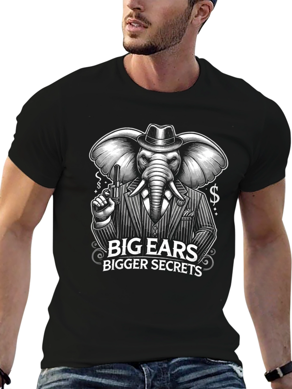 Big Ears Bigger Secrets Graphic T-Shirt