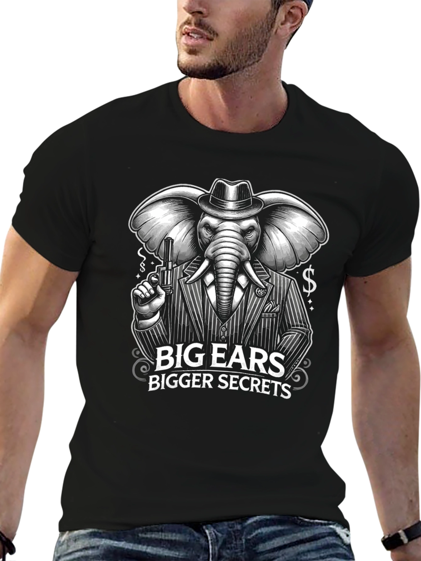 Big Ears Bigger Secrets Graphic T-Shirt
