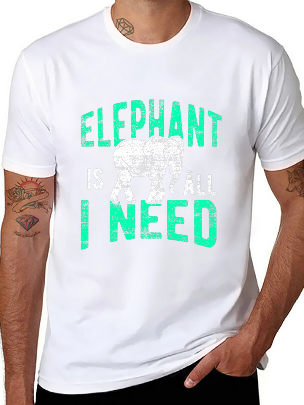 Elephant Is All I Need T-Shirt