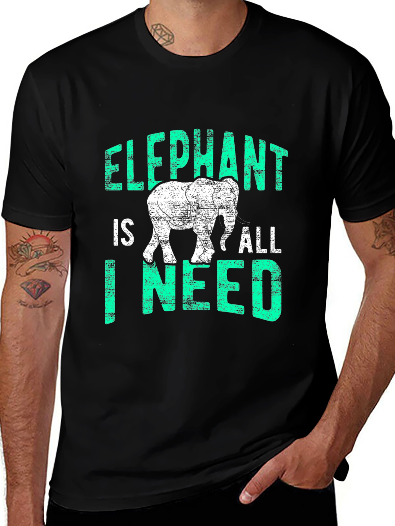 Elephant Is All I Need T-Shirt