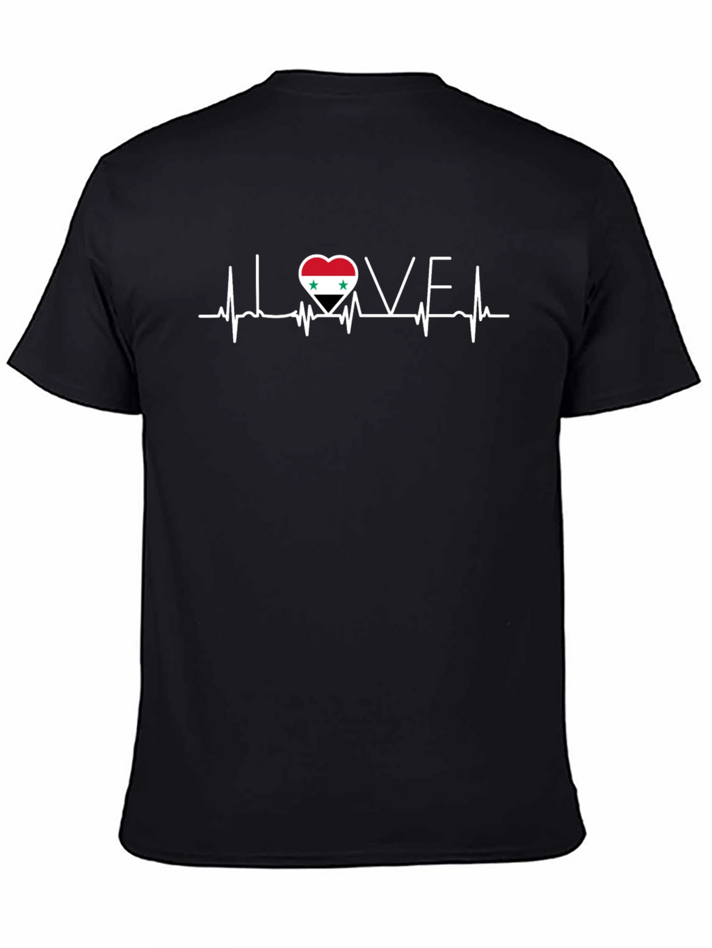 Syria Love Heartbeat T-Shirt