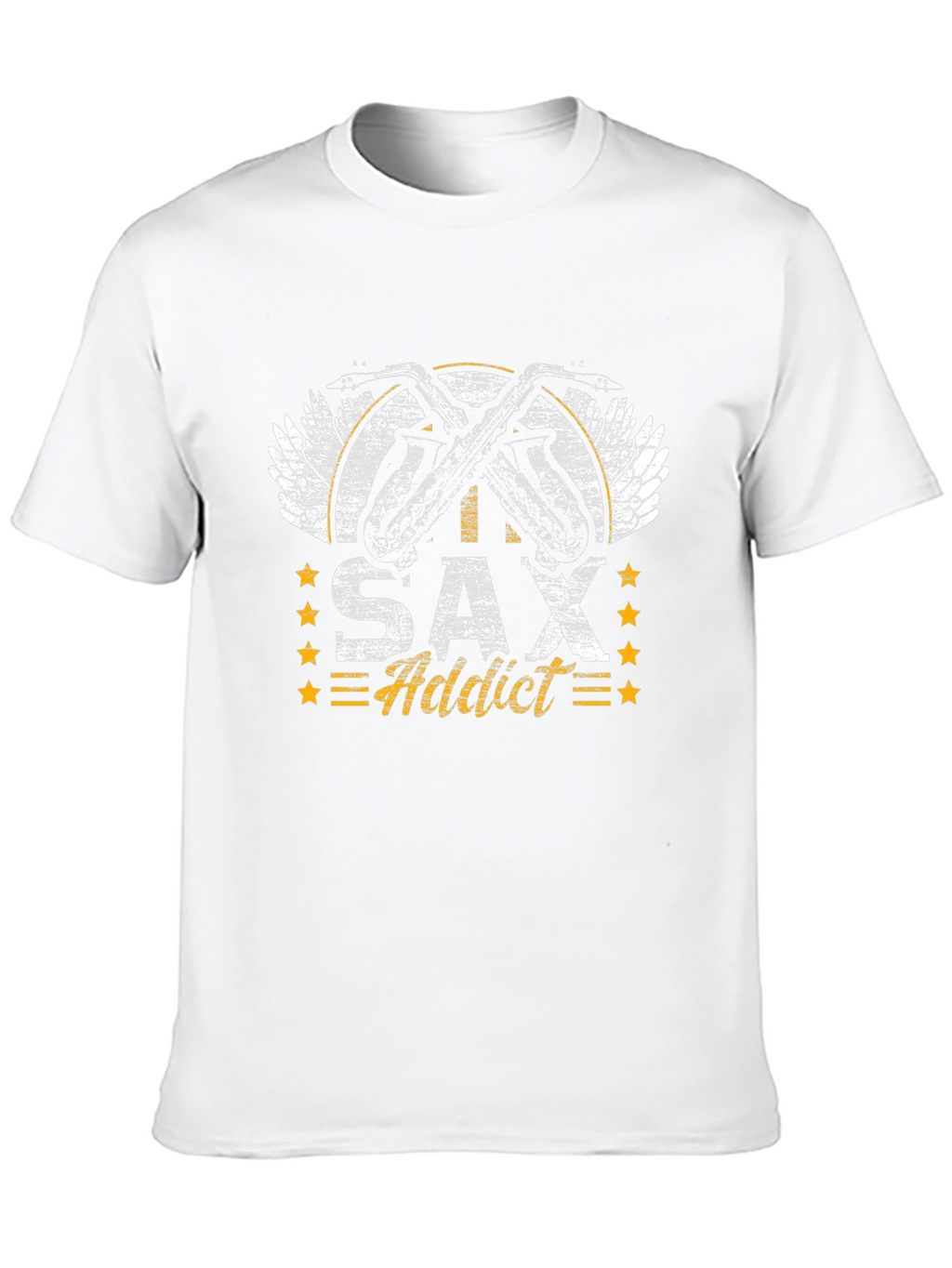 Sax Addict T-Shirt - Musician Style