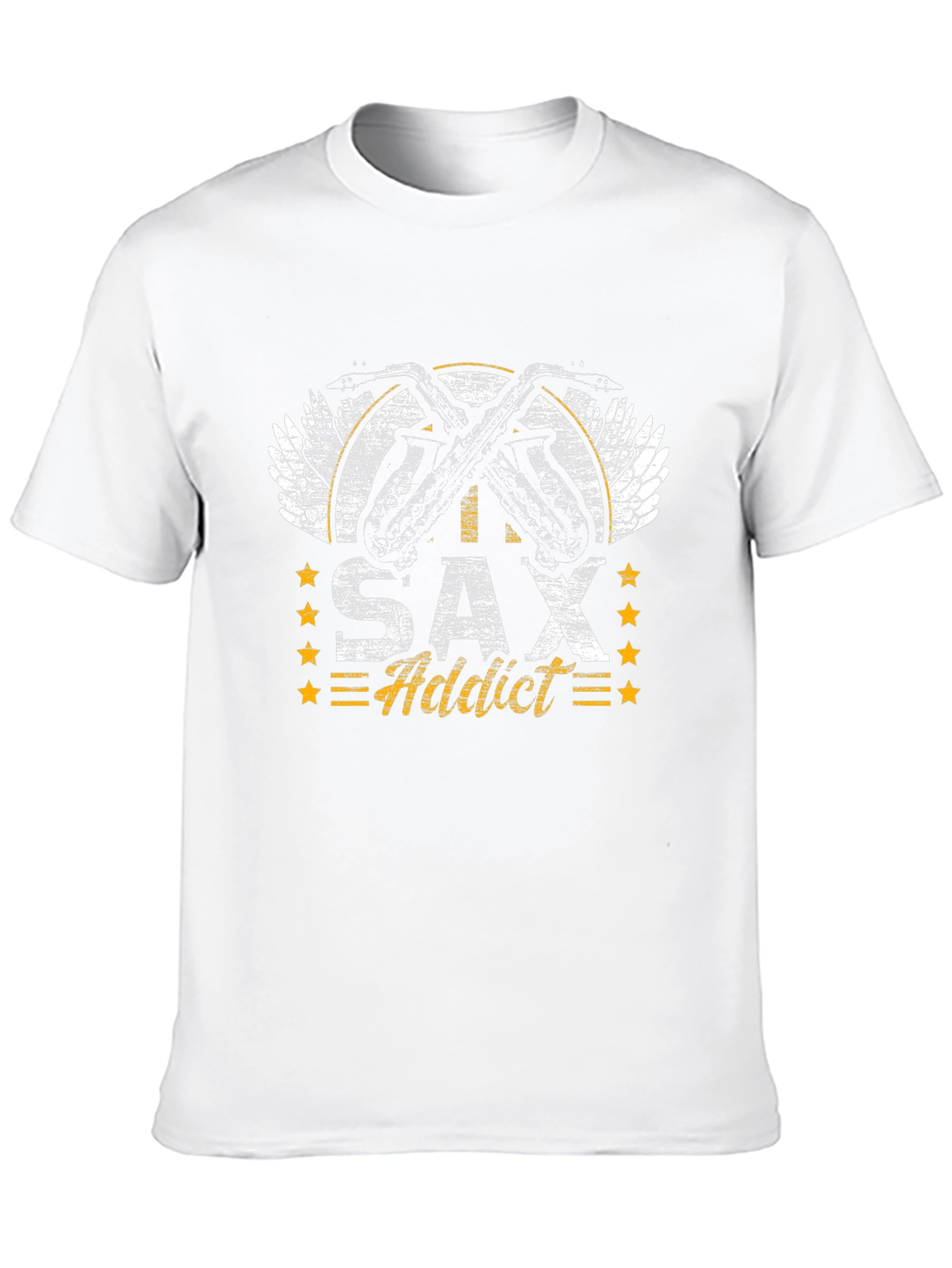 Sax Addict T-Shirt - Musician Style