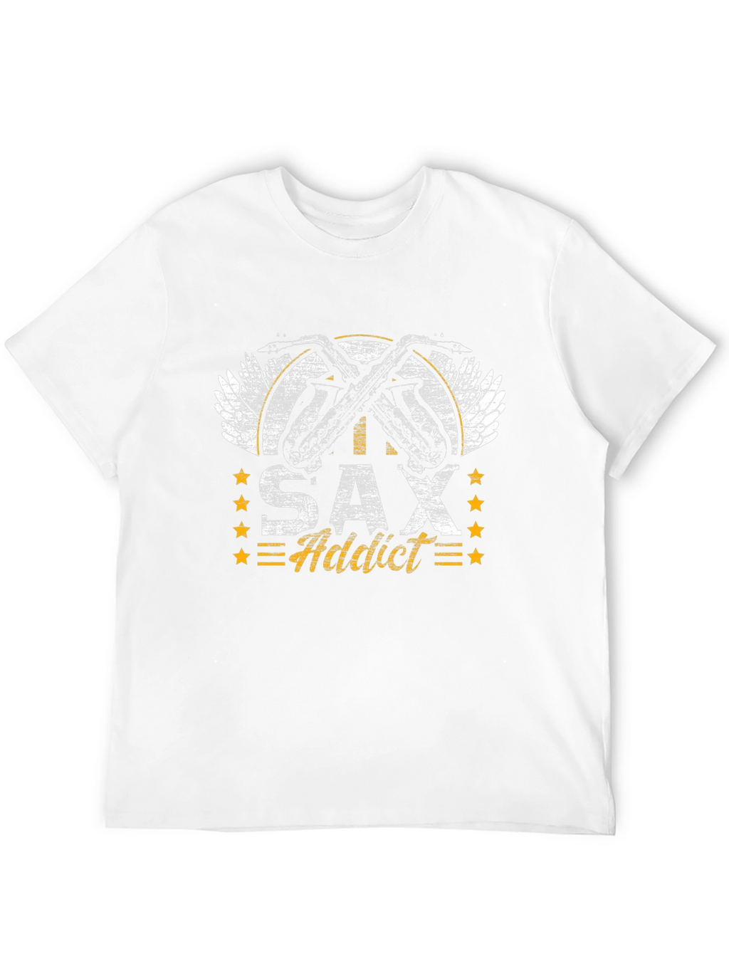 Sax Addict T-Shirt - Musician Style