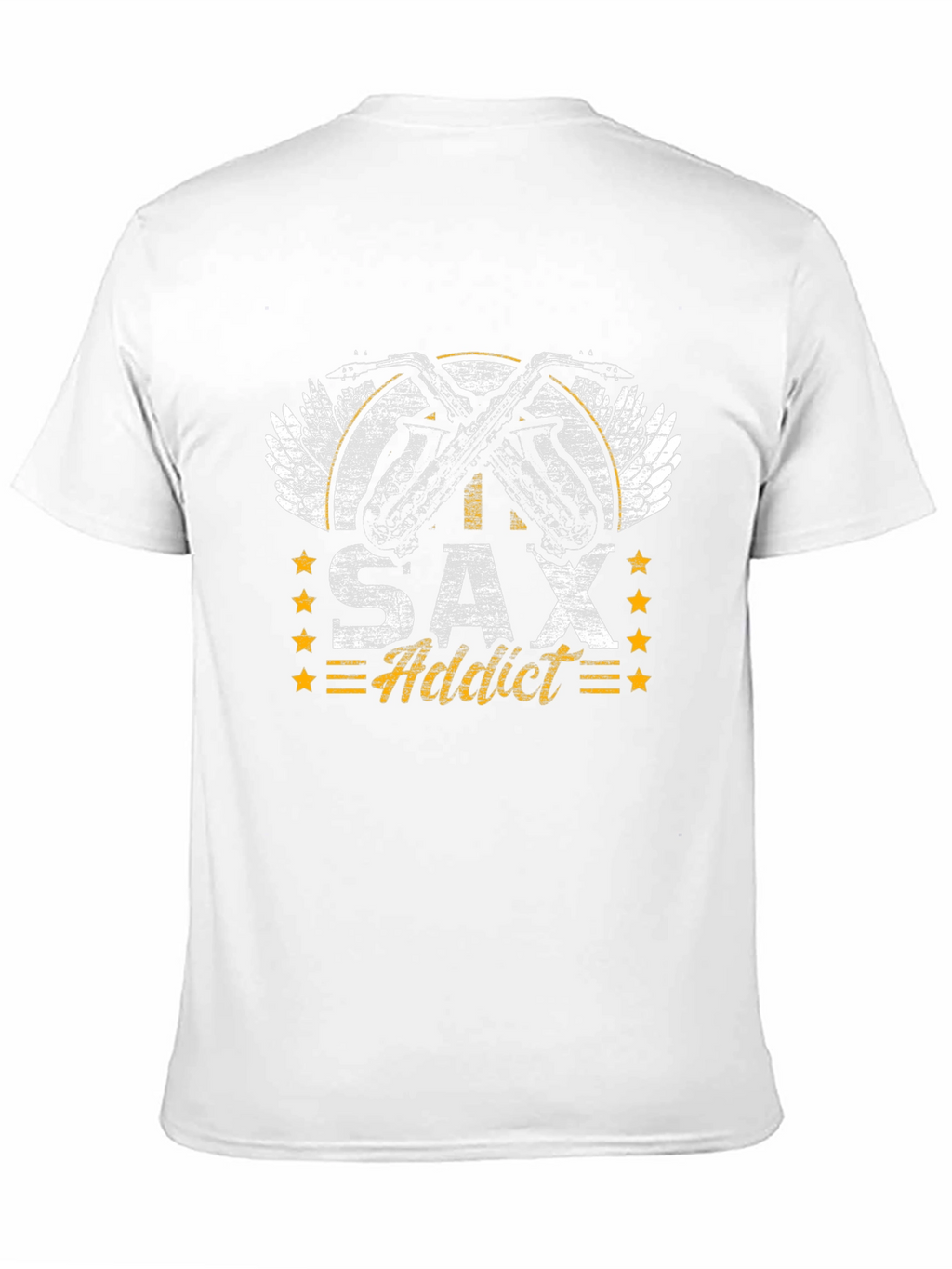 Sax Addict T-Shirt - Musician Style