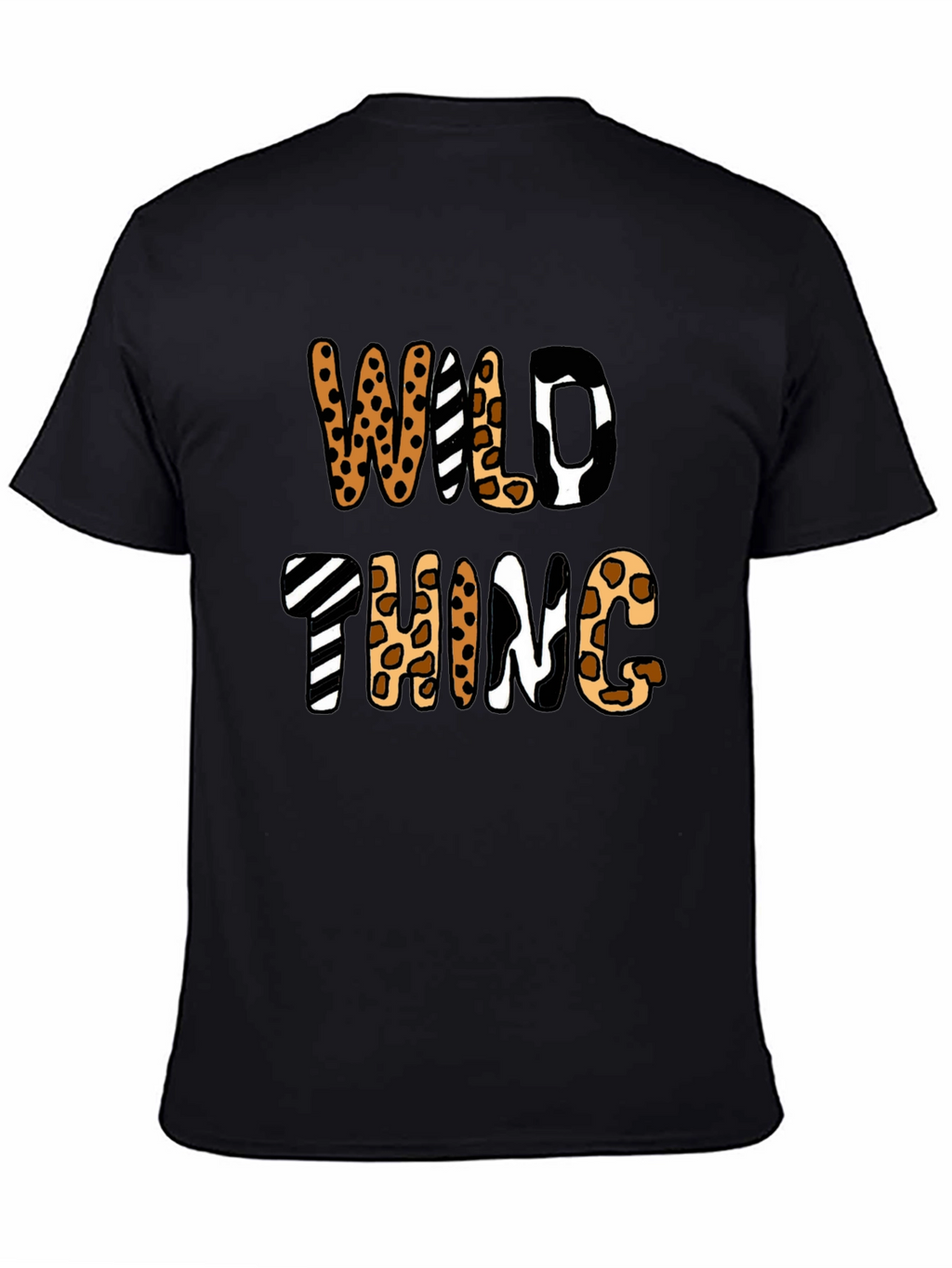 Wild Thing Graphic T-Shirt - Black