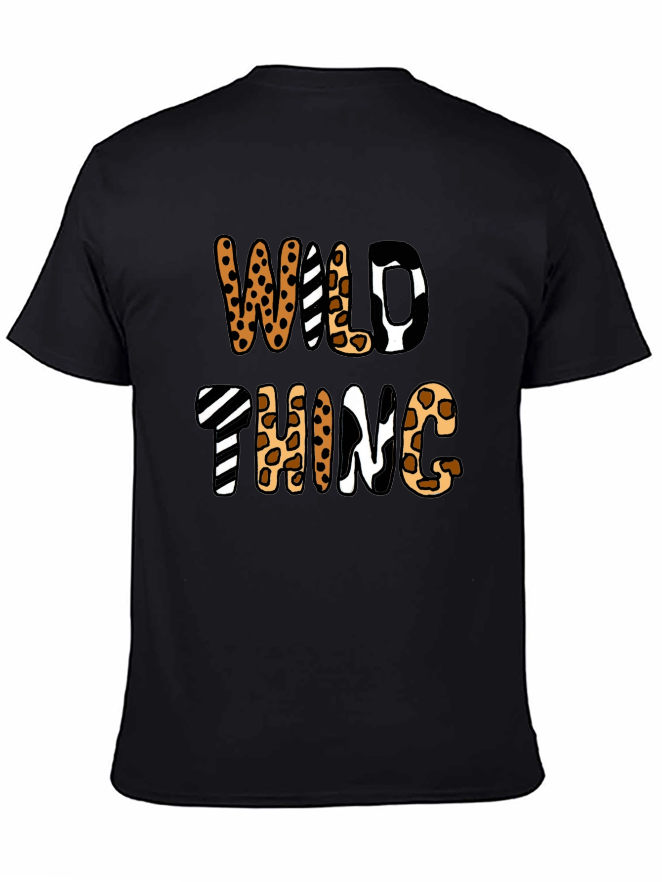 Wild Thing Graphic T-Shirt - Black