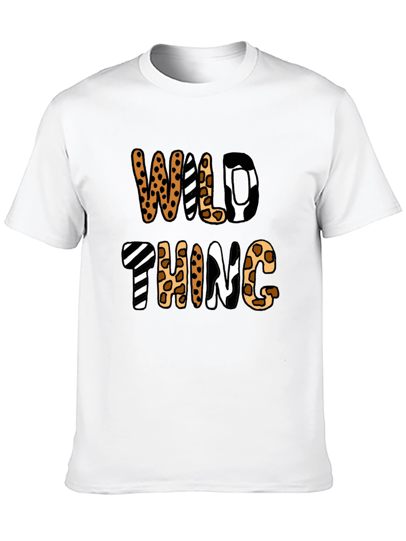 Wild Thing Graphic T-Shirt - Black