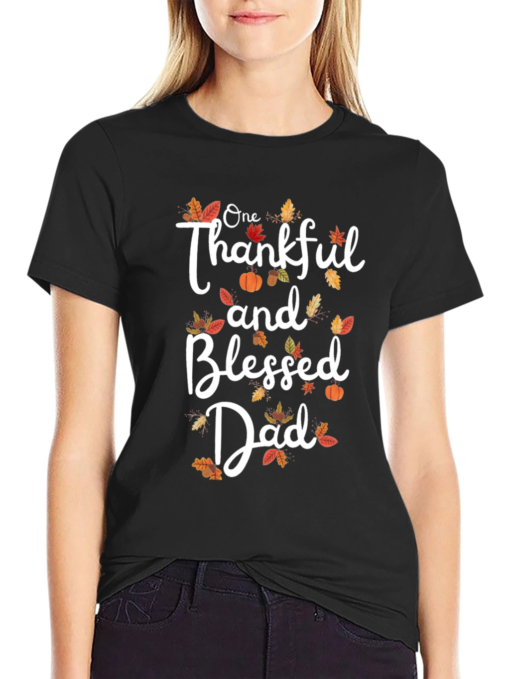 Thankful and Blessed Dad T-Shirt