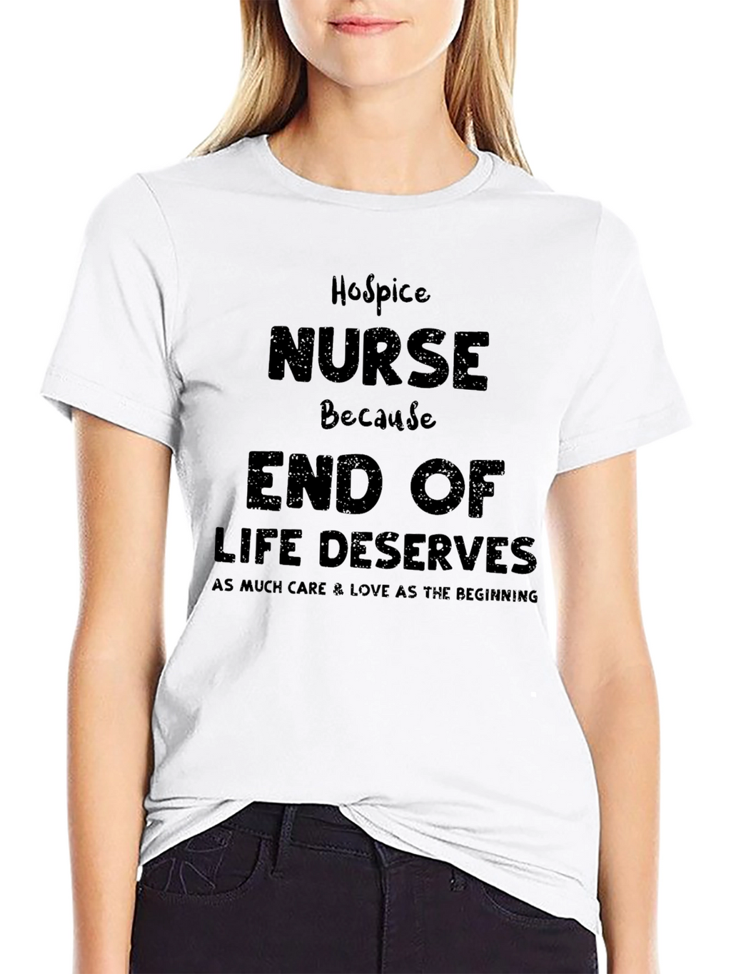 Hospice Nurse T-Shirt - End of Life Care