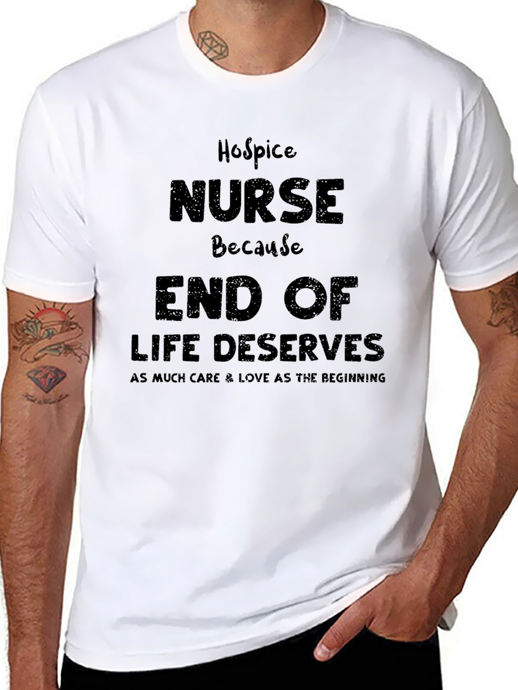 Hospice Nurse T-Shirt - End of Life Care